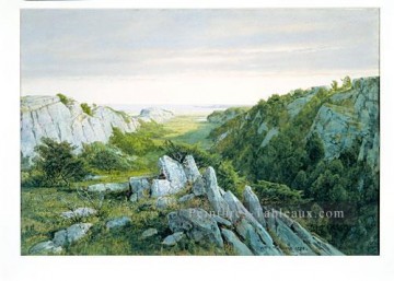 William Trost Richards œuvres - Du paradis au purgatoire Newport William Trost Richards paysage